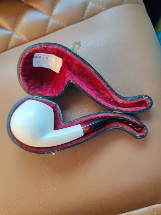 Pipa spuma de mare folosită