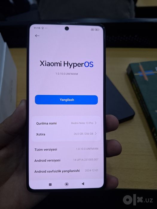 Redmi note 13 pro 8/256