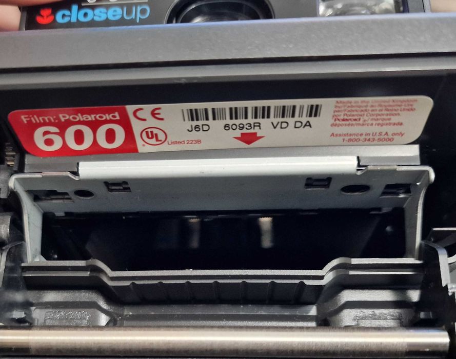 Aparat foto instant Polaroid 636 Closeup