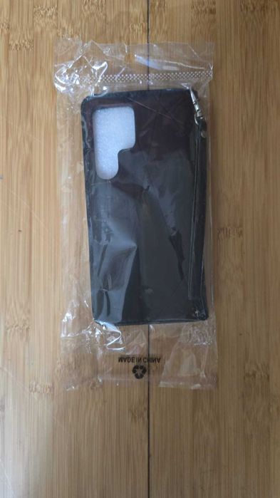 Husa din piele maro pentru mobil Samsung Galaxy S24 Ultra