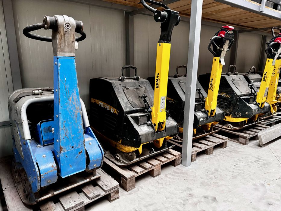 Talpi compactoare 50-800 kg Bomag/ Ammann/ Wacker/ Weber