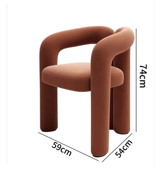 Стул, велюр, новый