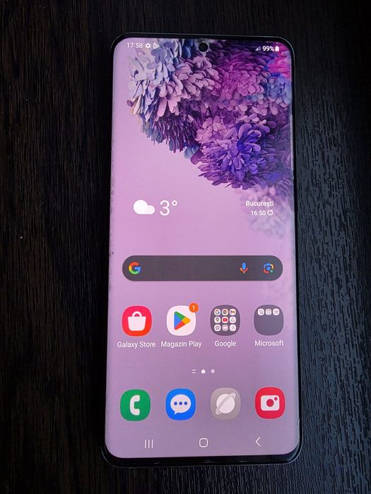 Samsung Galaxy S20 5G, Cosmic Gray, 128GB