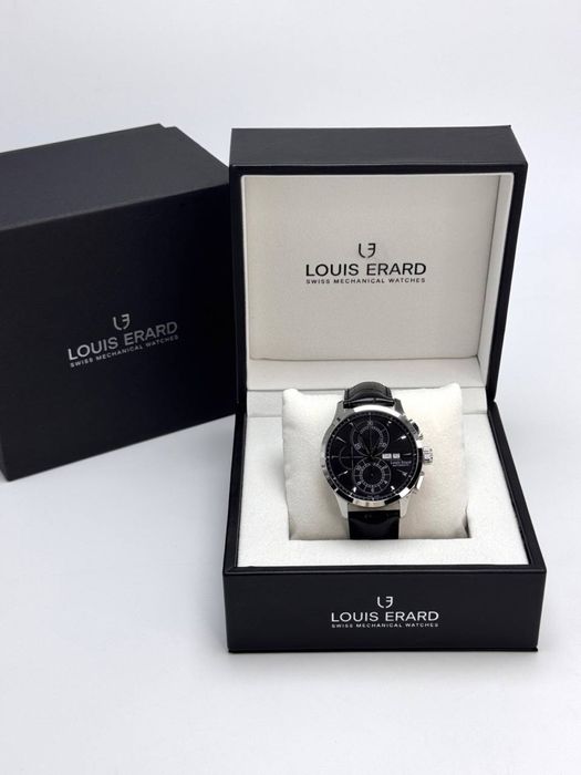 Швейцарские часы фирмы Louis Erard, хронограф механические