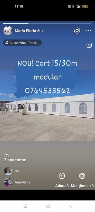 Corturi evenimente de inchiriat