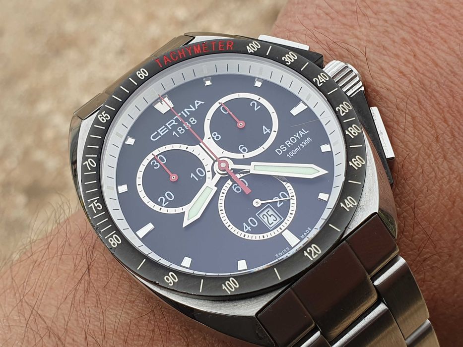 Certina "DS ROYAL" SWISS MADE Chronograph