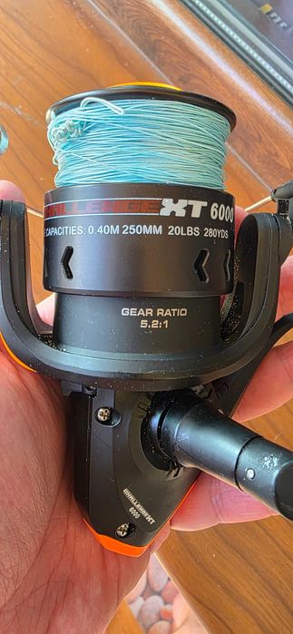 Макара за ловене на риба Challenge XT6000 4 лагера с нова корда