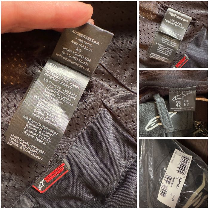Alpinestars Missile V2 Two Piece  Airbag System