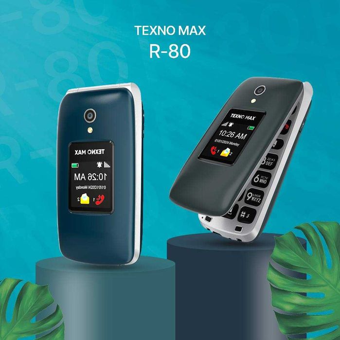 Texno Max R80  (Новый+Гарантия+Скидка) Legushka New-2025!