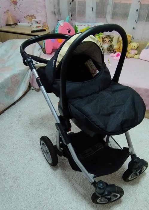 Детска количка със 3 коша