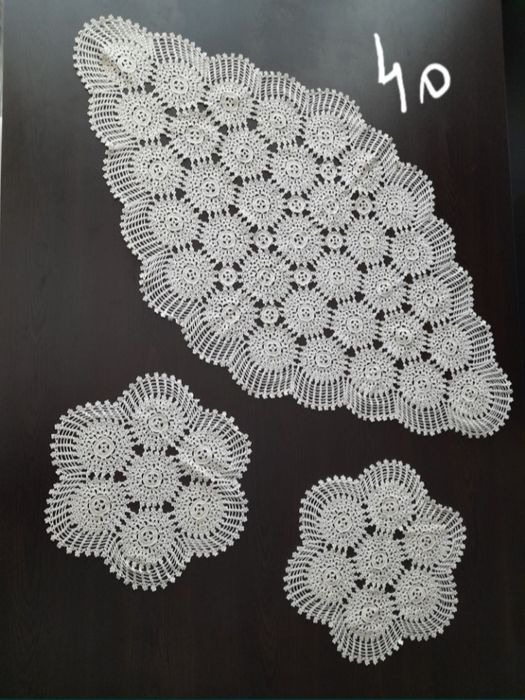 Плетива на една кука,карета,тишлейфери.