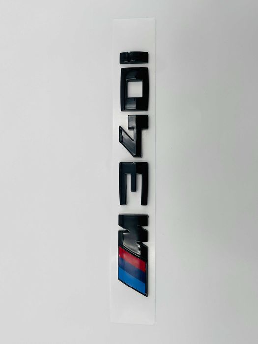 Emblema compatibila BMW 340i negru