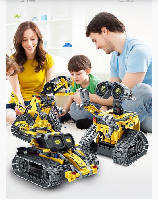 Интерактивный робот конструктор на пульте управления, STEM робот