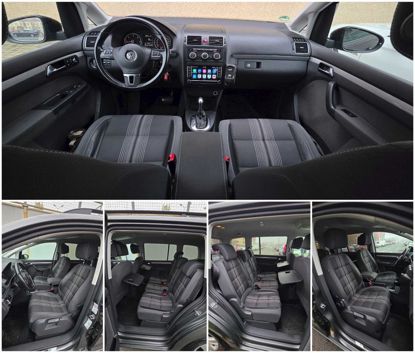 Vand/Schimb/Rate VW Touran 2013 automat inmatriculat RO Android camera