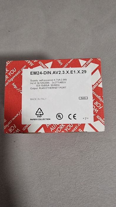 Energy Meter EM24 Carlo Gavazzi