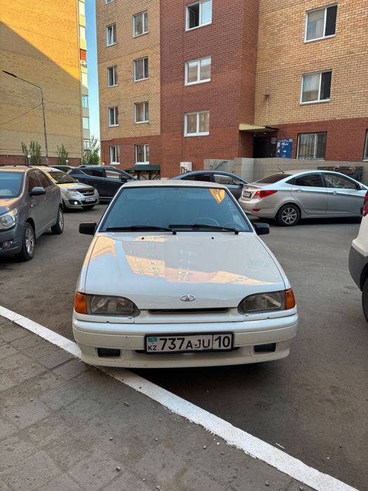 АвтоВаз 2114 в белом цвете