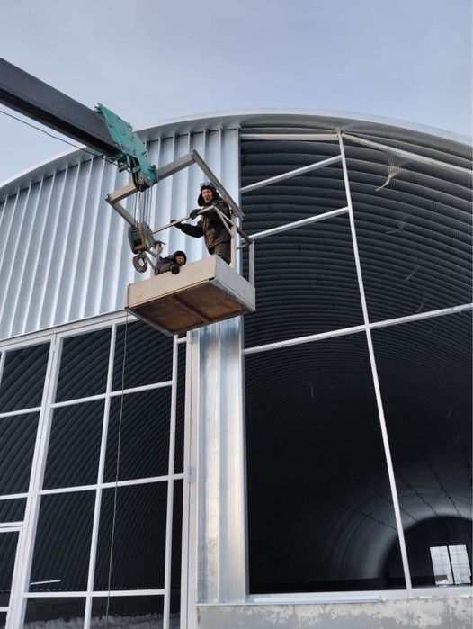 Металлические ангары быстро и недорого