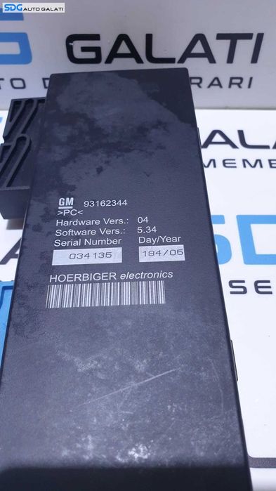 Unitate Modul Calculator Decapotare Opel Tigra B Twintop Cabrio 2004 - 2010 Cod 93162344 034135 19405 [L3508]