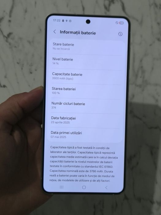 Vand/schimb Samsung S25 Edge 256gb