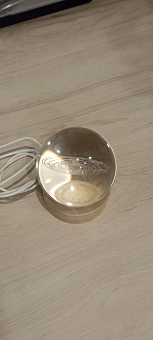 Стеклянный шар светильник