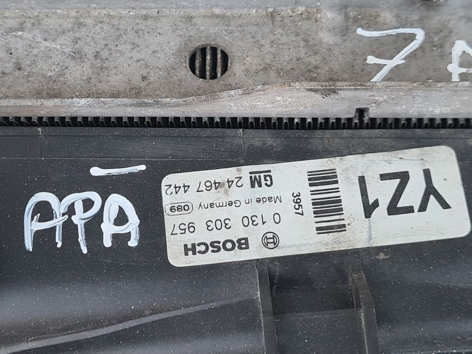 Radiator apa, clima,termocupla apa,clima opel astra h, zafira b, 1,8 b
