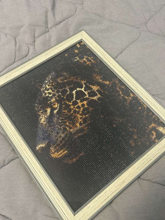 Диамантен гоблен 25/35 във рамка ръчна изработка