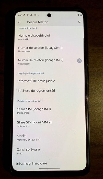Motorola G72 in stare foarte bună