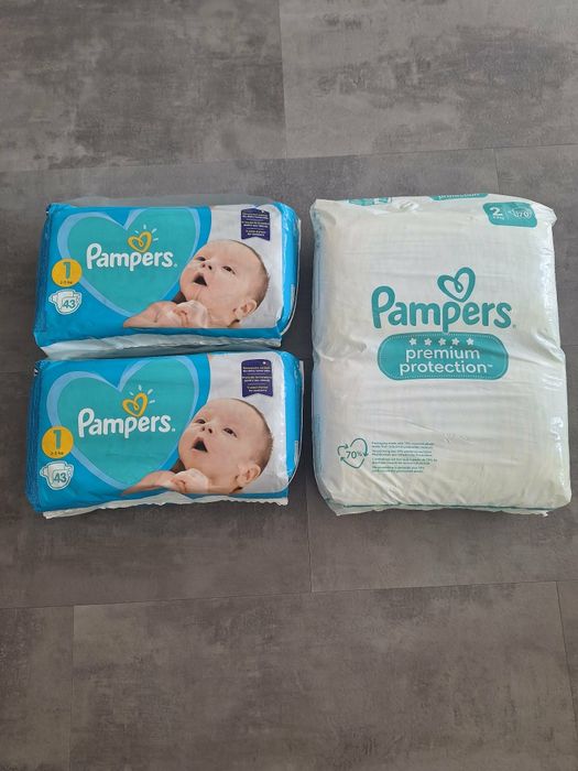 Vand scutece pampers marimea 1 si 2