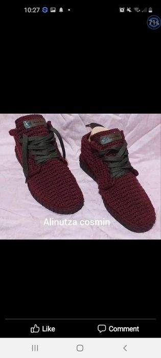 Papuci crosetati manual 2