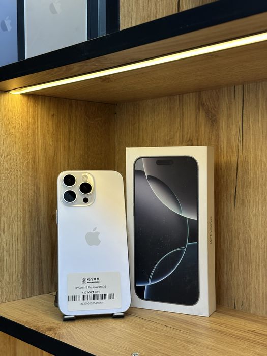 айфон 16 про макс белый 256гб