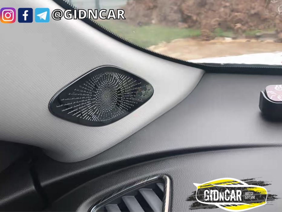 Накладки на пищалки стоек Малибу 2