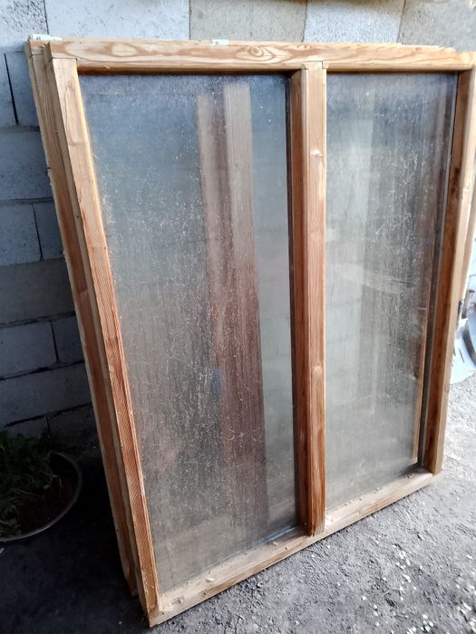 Окна деревянные состояние хорошее