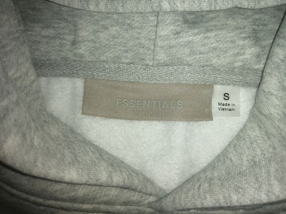 Худи essentials серый