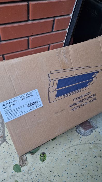 Hota telescopica Lean retro nero 60cm/2m