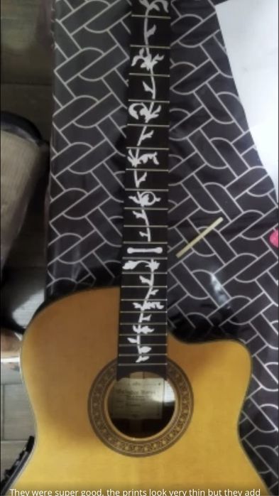 Стикери за пиано/синтезатор и китара.