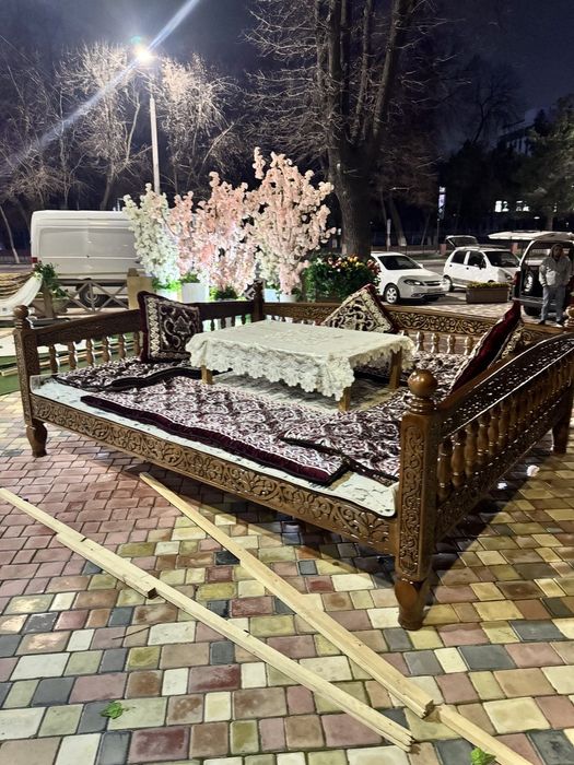 Prokat Kalavot Tapchan Arenda Kalovot Koʻrpacha Xontaxta Gilam Prakat