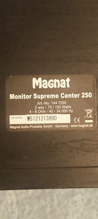 Magnat Monitor Supreme Centru 250