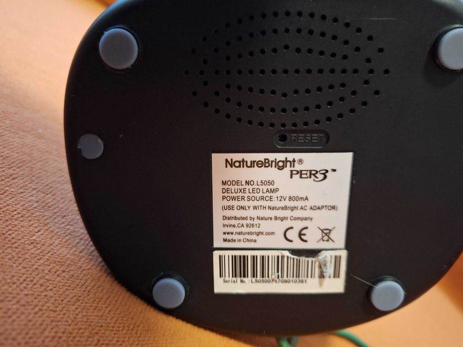 Lampa Nature Bright Per3 Deluxe L5050, defecta