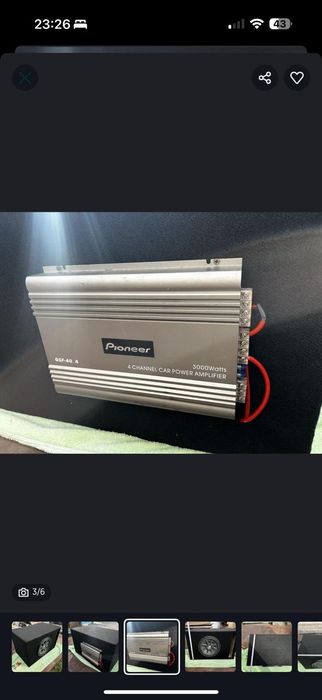 Продается сабвуфер