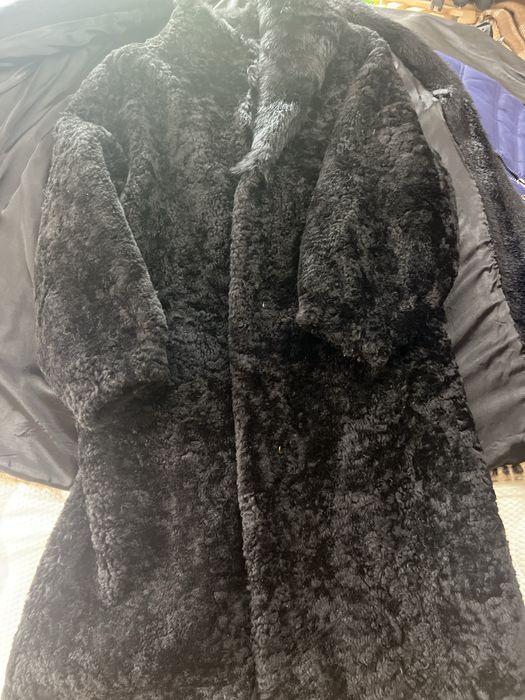 Кожени палта естествен косъм