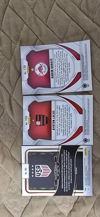 Карточки panini prizm
