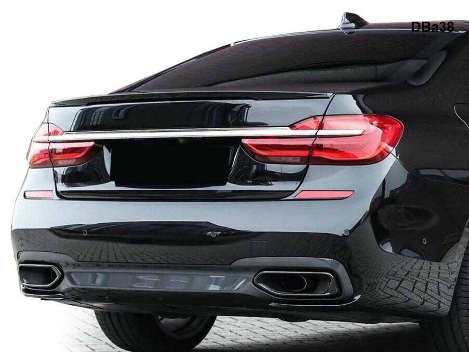 Тунинг Крило Лип Спойлер Багажник Капак BMW 7 G11 G12 БМВ Г11 Г12
