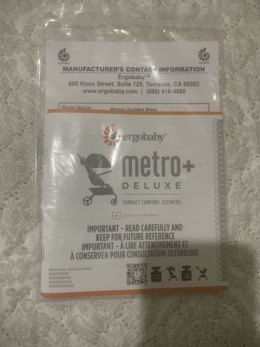 Нова цена! Количка Ergobaby Metro+Deluxe