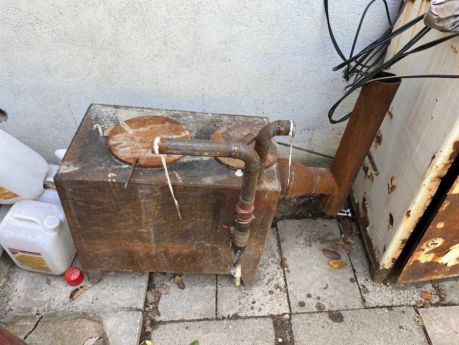 Печка металлическая для отопления дома, бани