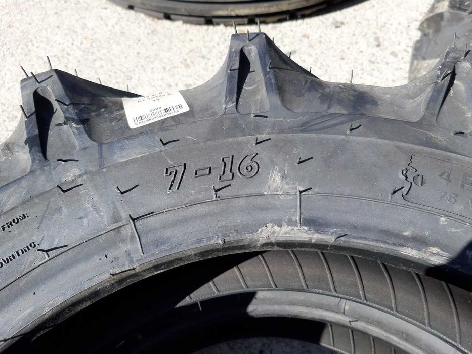 Anvelope noi BKT 7-16 Garantie livrare rapida Cauciucuri Iseki Kubota