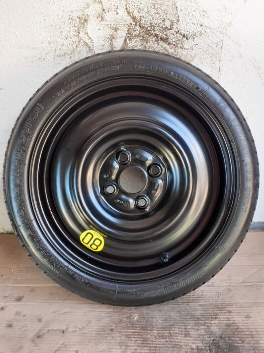 Roata rezerva SLIM R15 TOYOTA Aygo, IQ, Yaris,HYUNDAI i20, i10, ix20, KIA