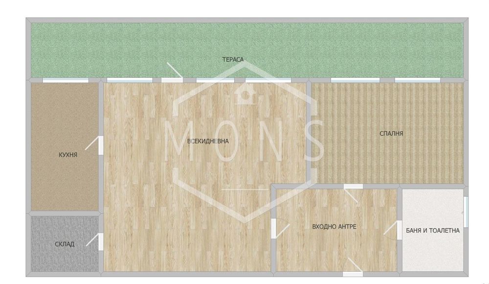 2-стаен в Габрово, област-с.Драгановци площ 70 цена 40500