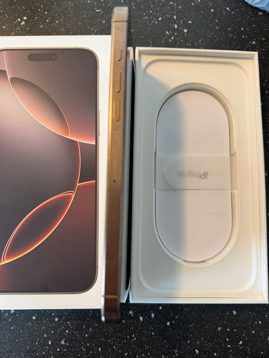 iPhone 16 Pro Max 256GB Desert Titanium IMPECABIL Full Box
