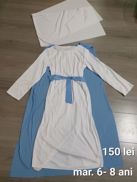 Costume pentru Fecioara Maria - pentru copii și adulti