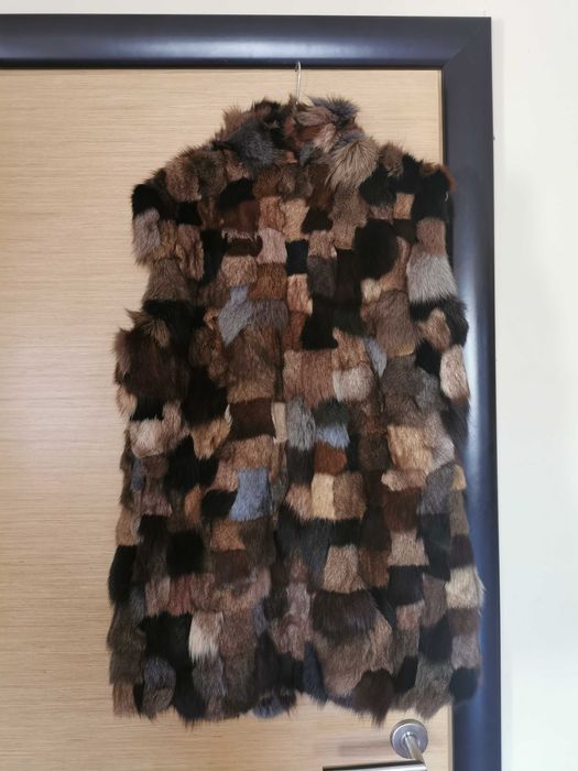 Елек, естествен косъм, лисица